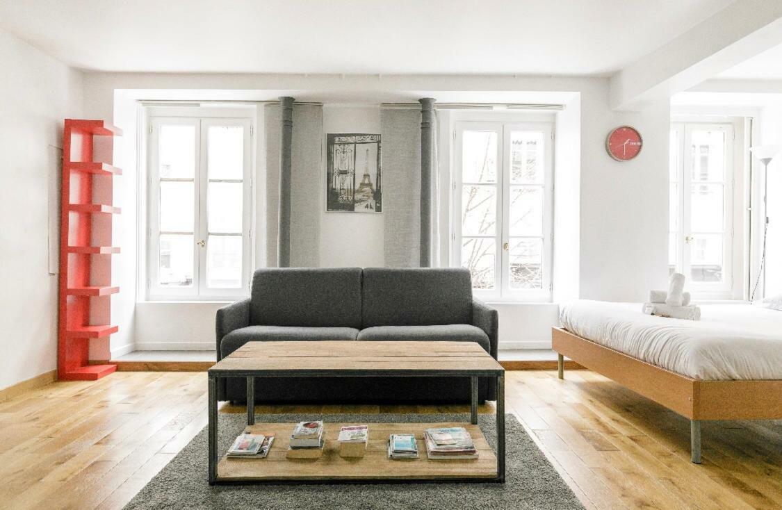 50M2 Rue Rambuteau/Pompidou/Marais/Hotel De Ville Париж Экстерьер фото